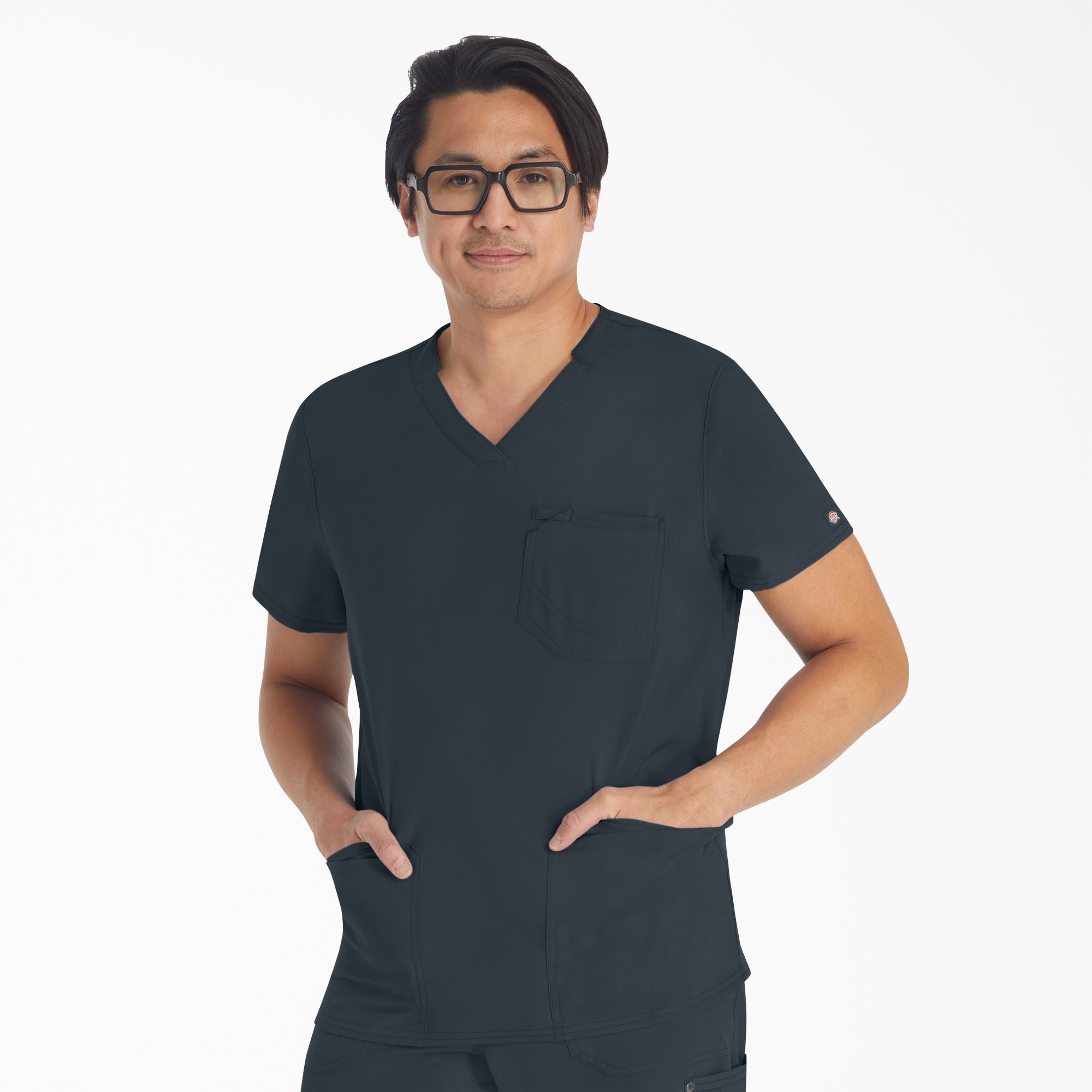 Dickies Men's EDS NXT V-Neck Scrub Top