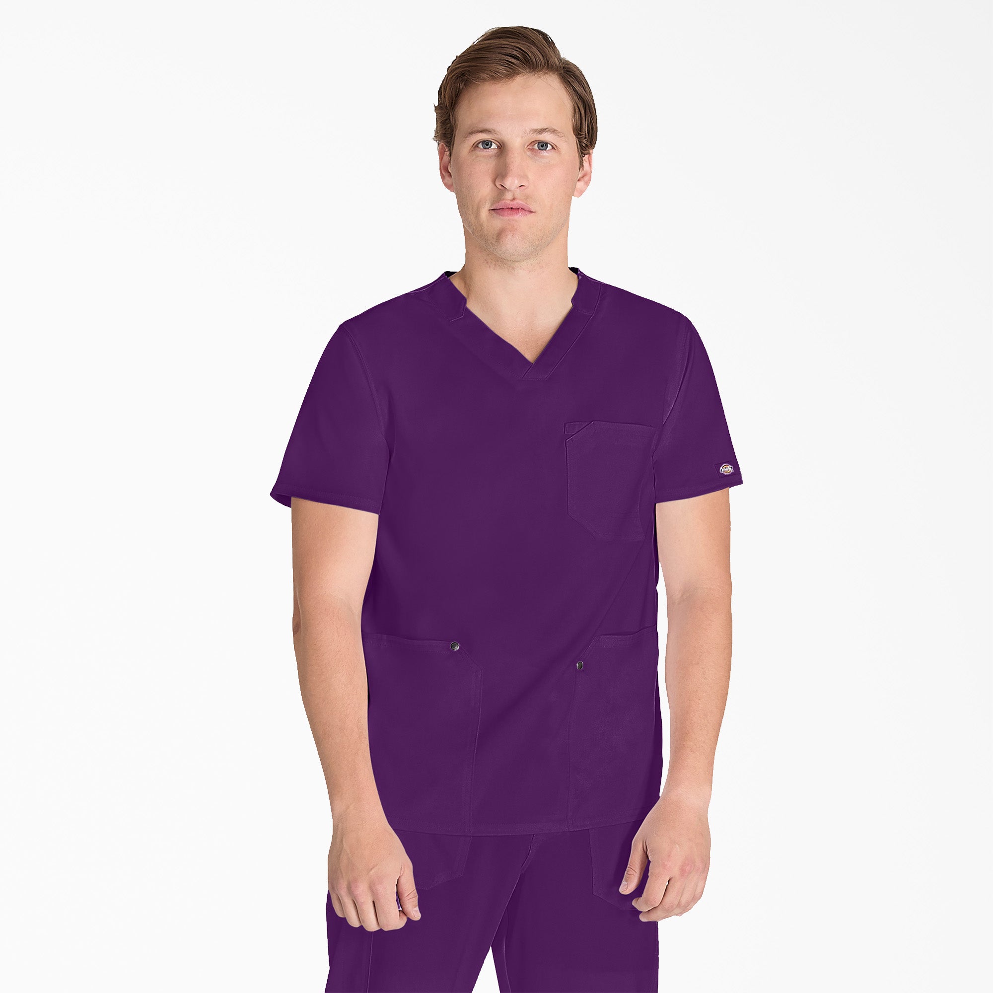 Dickies Men's EDS NXT V-Neck Scrub Top