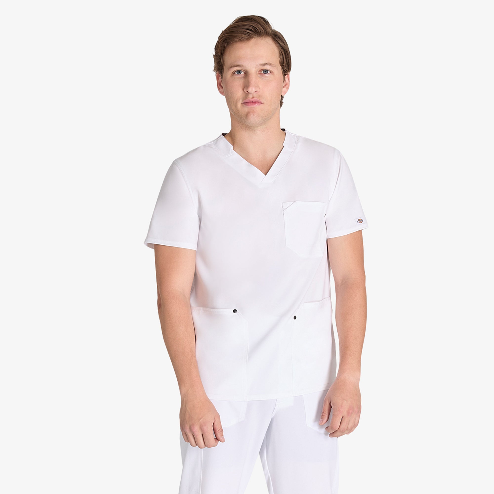 Dickies Men's EDS NXT V-Neck Scrub Top