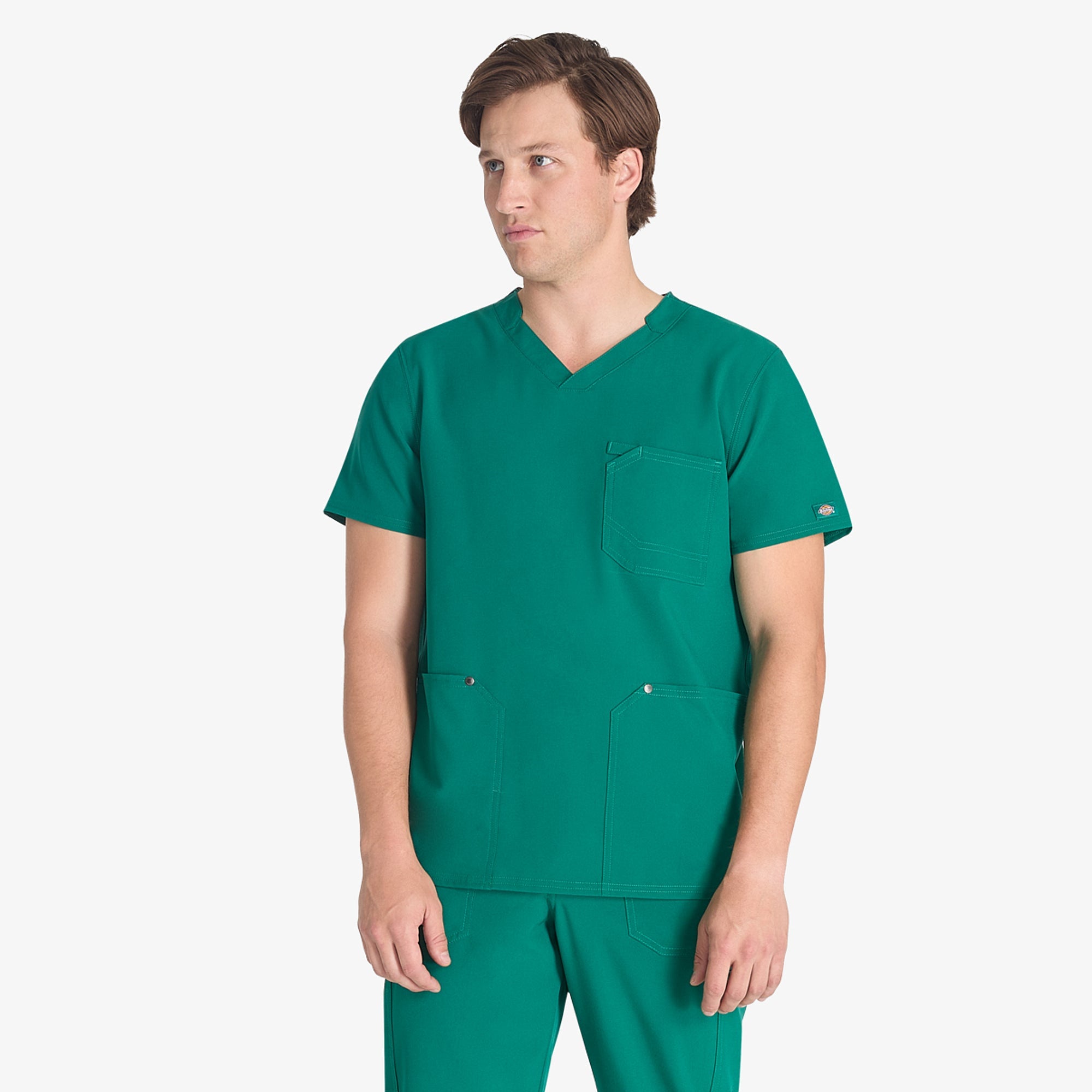 Dickies Men's EDS NXT V-Neck Scrub Top