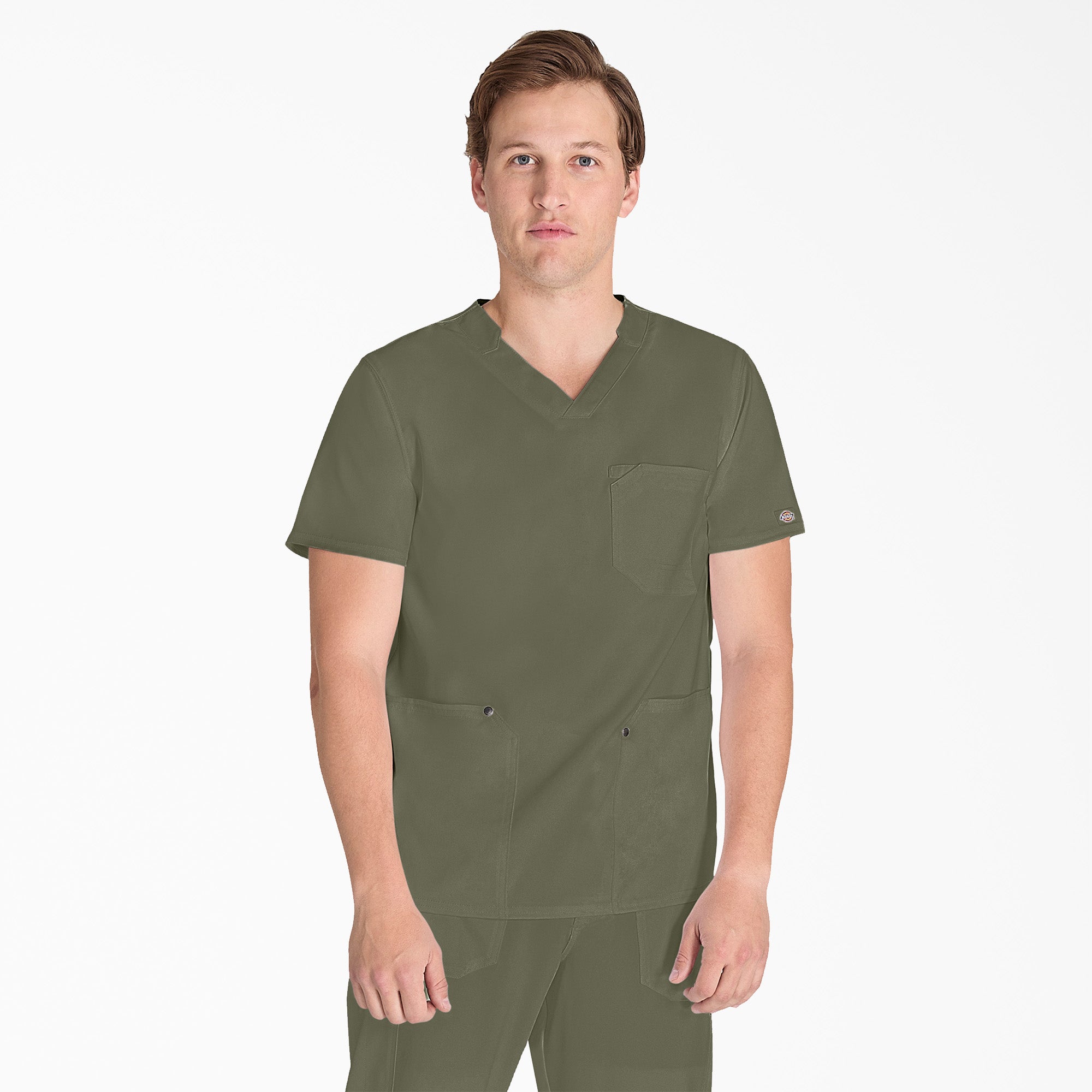 Dickies Men's EDS NXT V-Neck Scrub Top