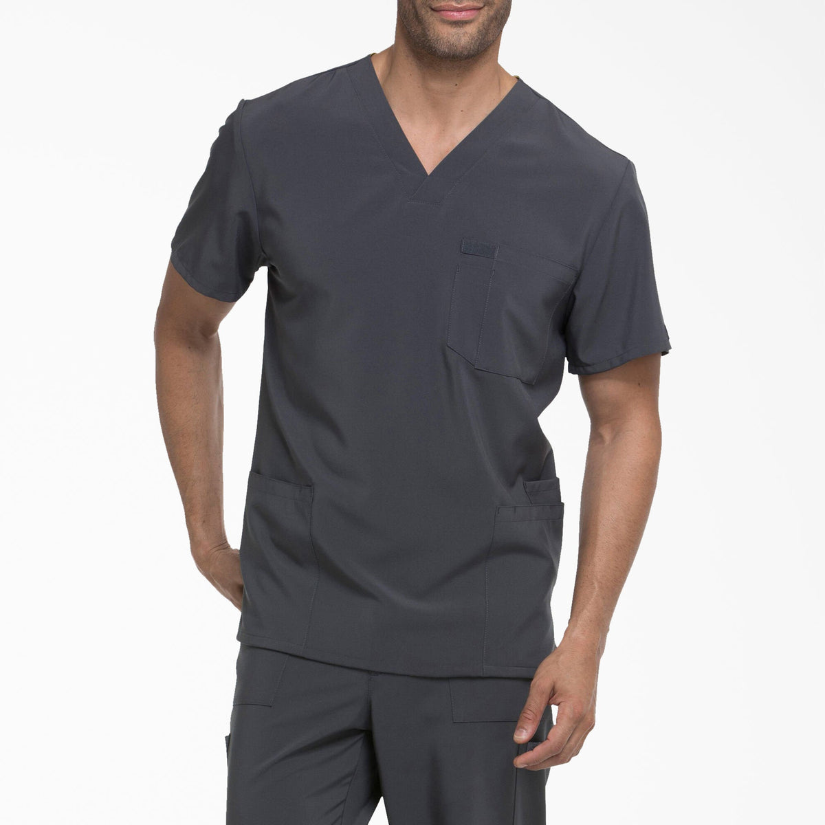 Dickies Men's EDS Essentials V-Neck Scrub Top