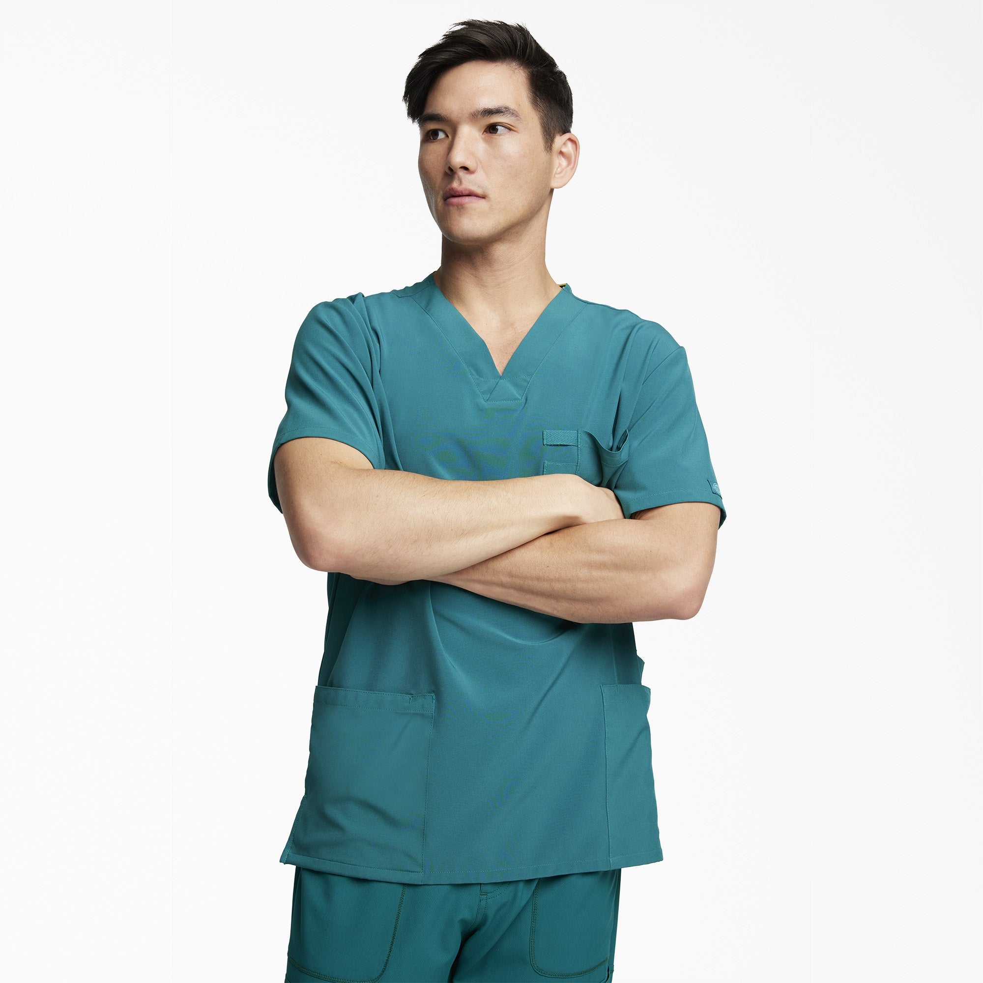 Dickies Men's EDS Essentials V-Neck Scrub Top