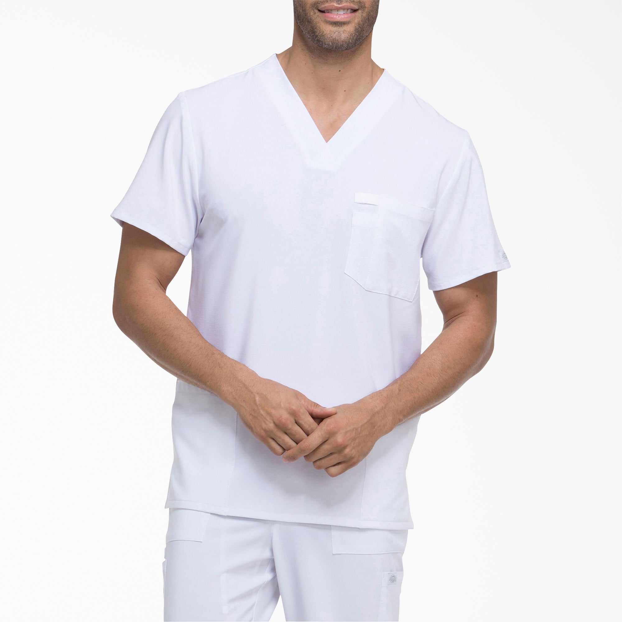 Dickies Men's EDS Essentials V-Neck Scrub Top