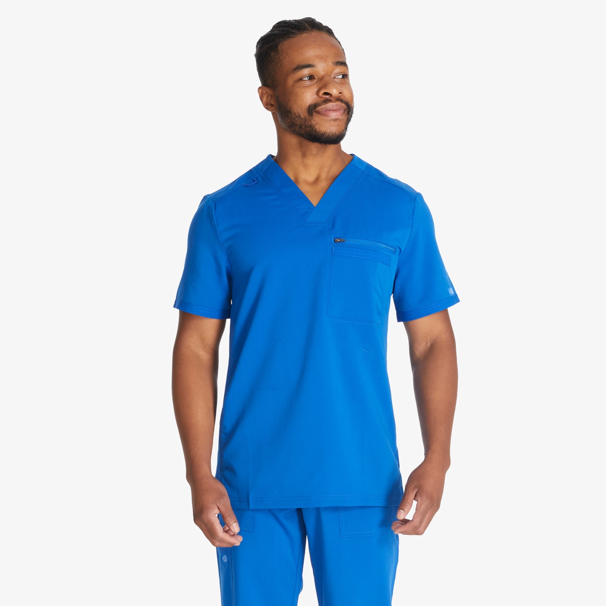 Dickies Men's Balance Tuckable V-Neck Scrub Top