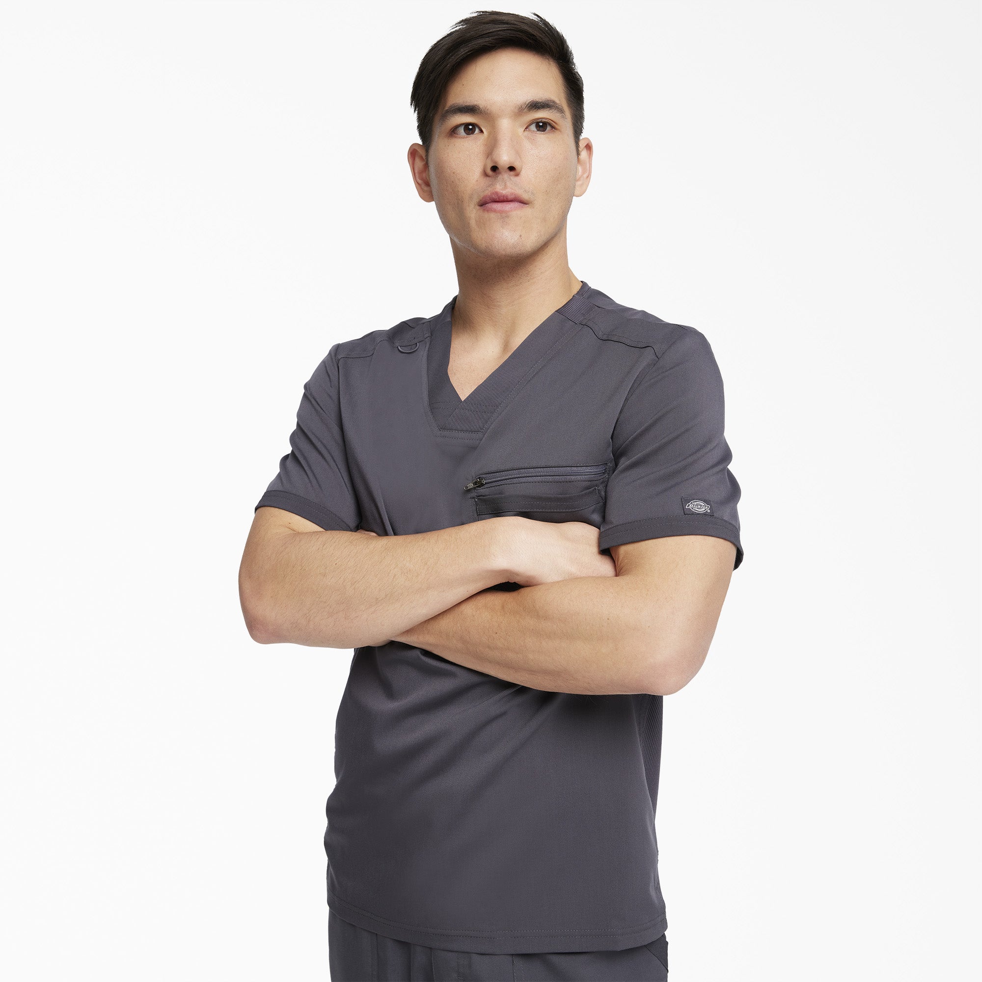 Dickies Men's Balance Tuckable V-Neck Scrub Top