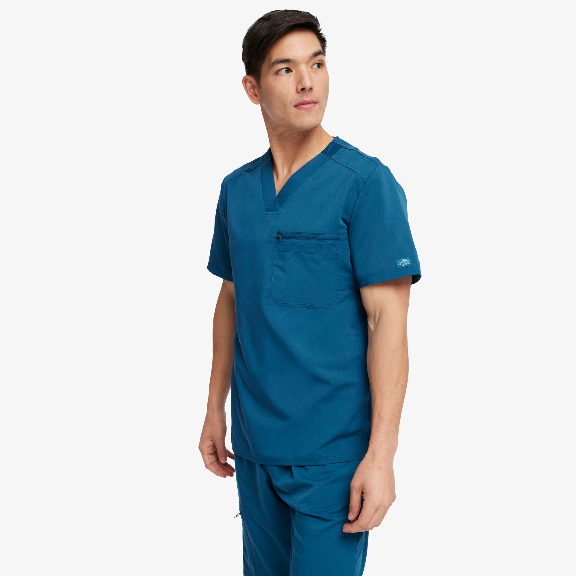 Dickies Men's Balance Tuckable V-Neck Scrub Top