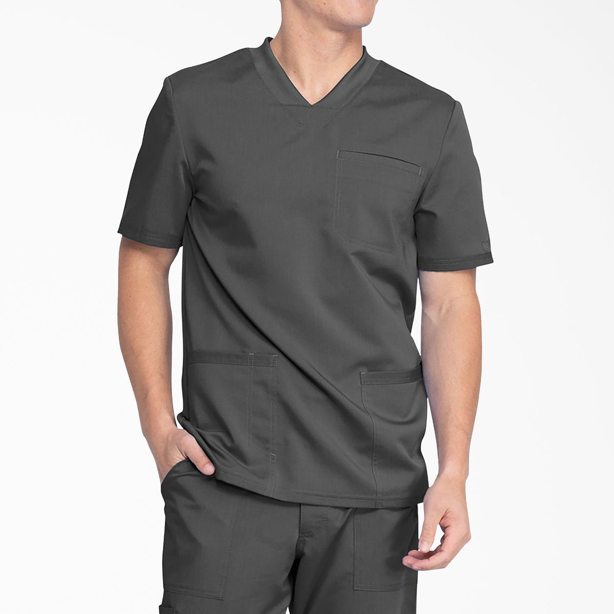 Dickies Men's Balance V-Neck Scrub Top