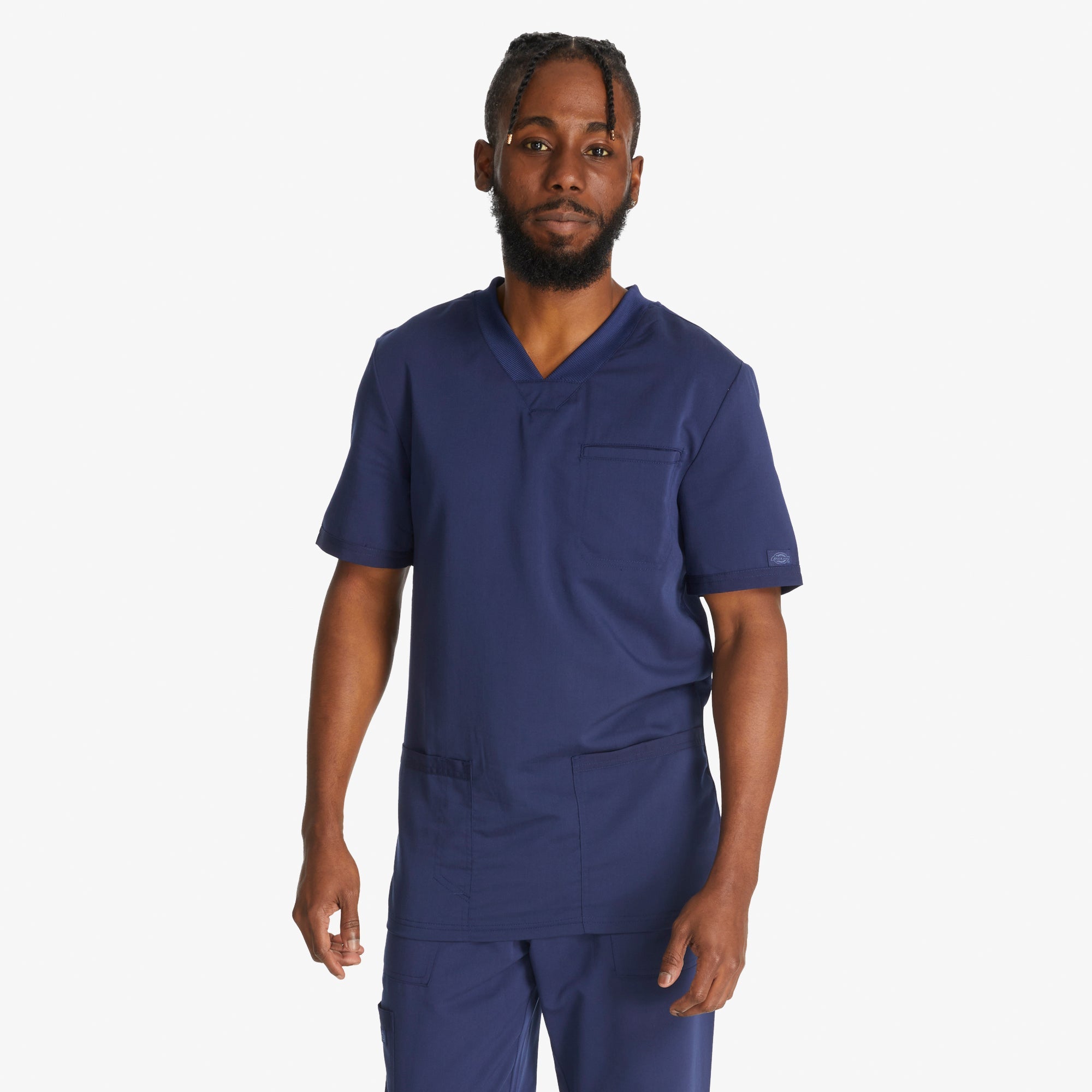 Dickies Men's Balance V-Neck Scrub Top