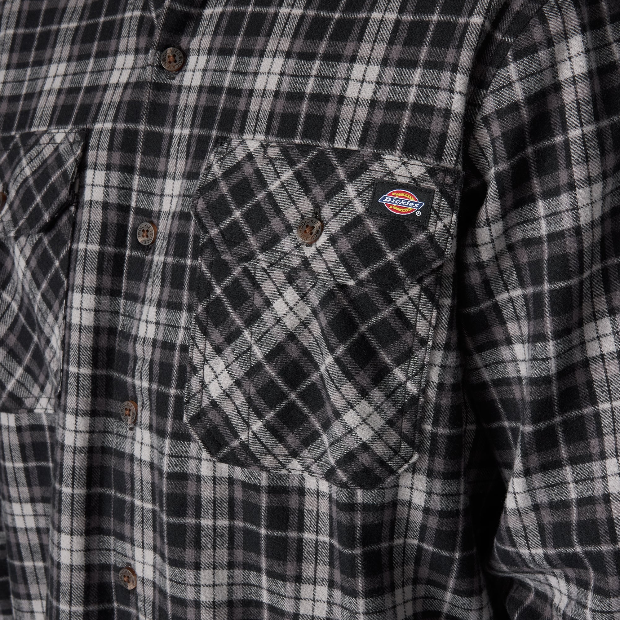 Dickies Long Sleeve Flannel Work Shirt