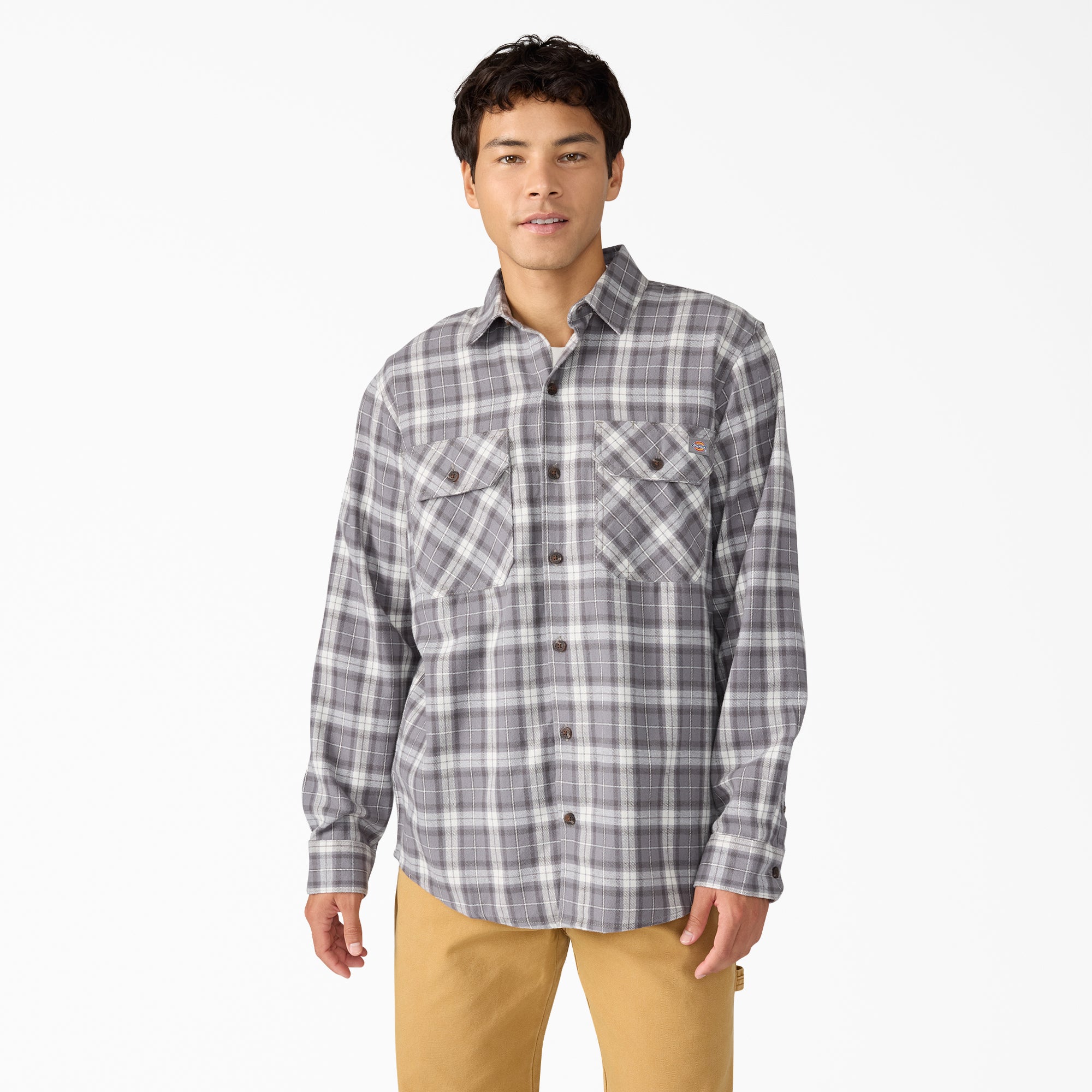 Dickies Long Sleeve Flannel Work Shirt
