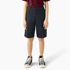 Dickies Girls' Classic Fit Bermuda Shorts, 4-20