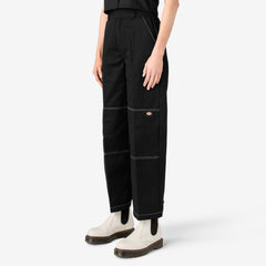 Dickies Women's Relaxed Fit Double Knee Pants