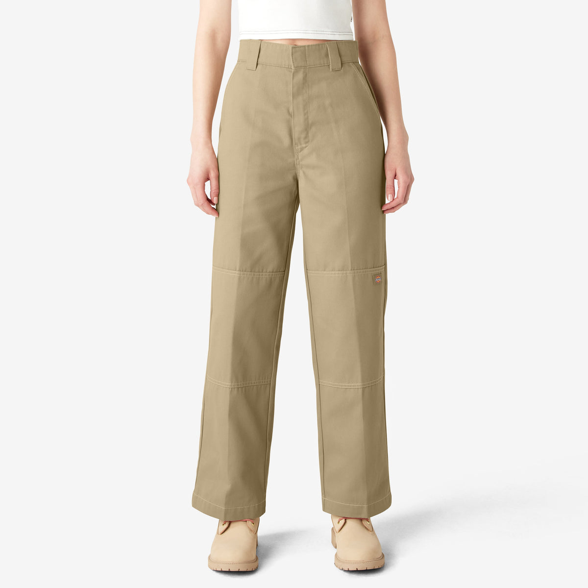 Dickies Women's Relaxed Fit Double Knee Pants