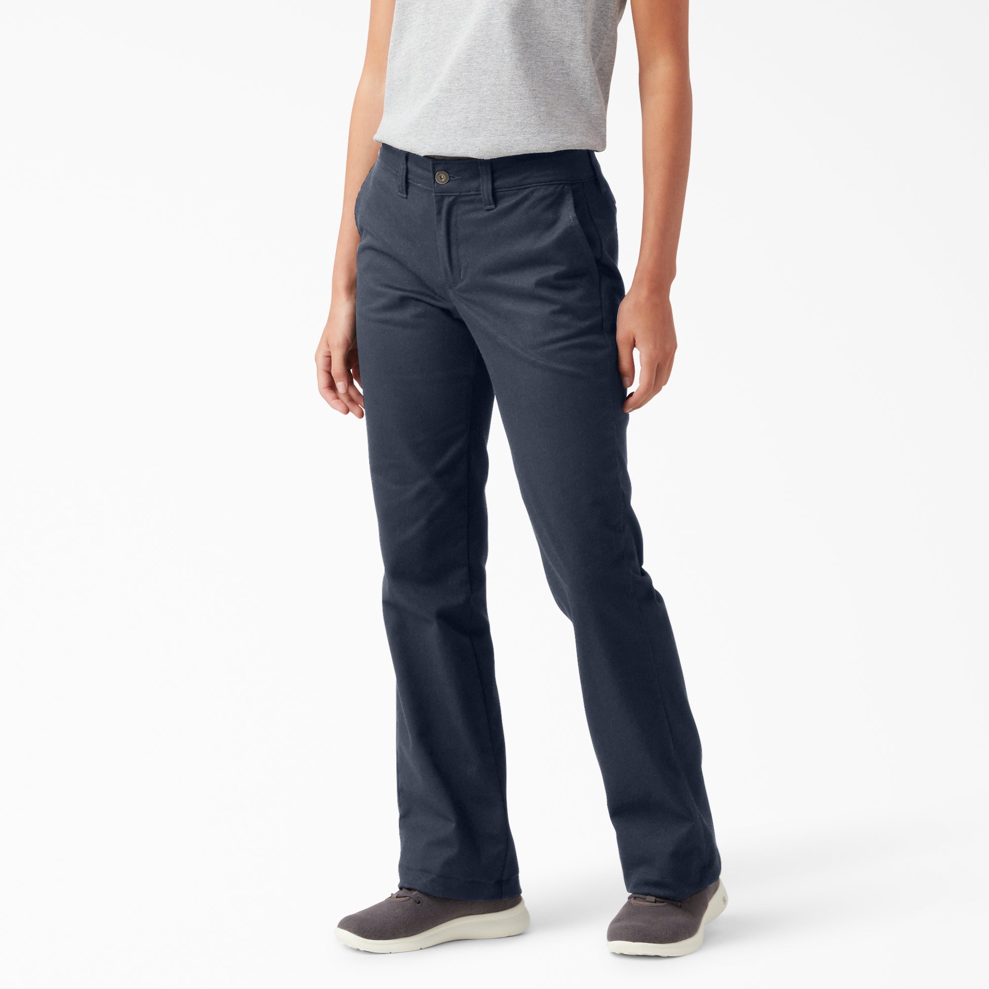 Dickies Women's Slim Fit Bootcut Pants