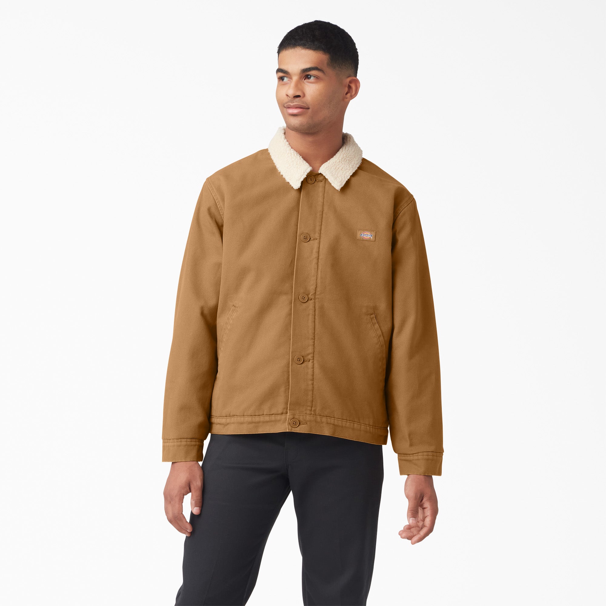 Dickies Duck Canvas High Pile Fleece Jacket