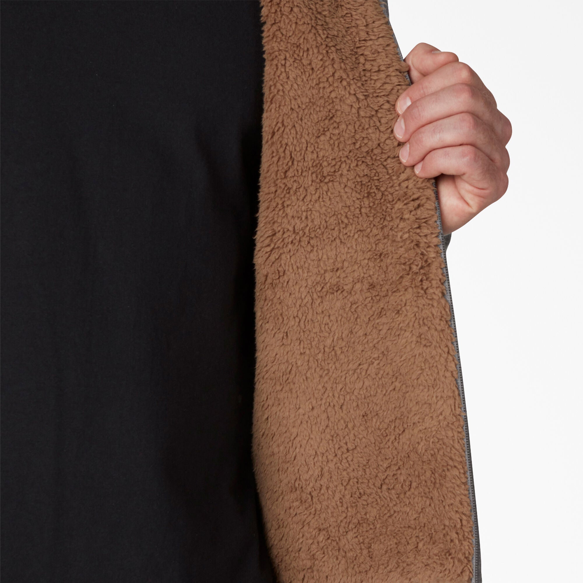 Dickies High Pile Fleece Lined Full Zip Hoodie
