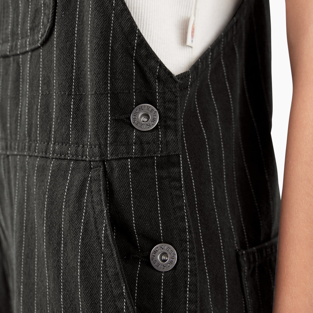 Dickies Women's Pinstripe Service Bib Overalls