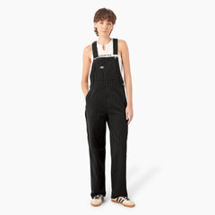 Dickies Women's Pinstripe Service Bib Overalls