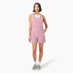 Dickies Women's Duck Canvas Bib Shortalls, 4"