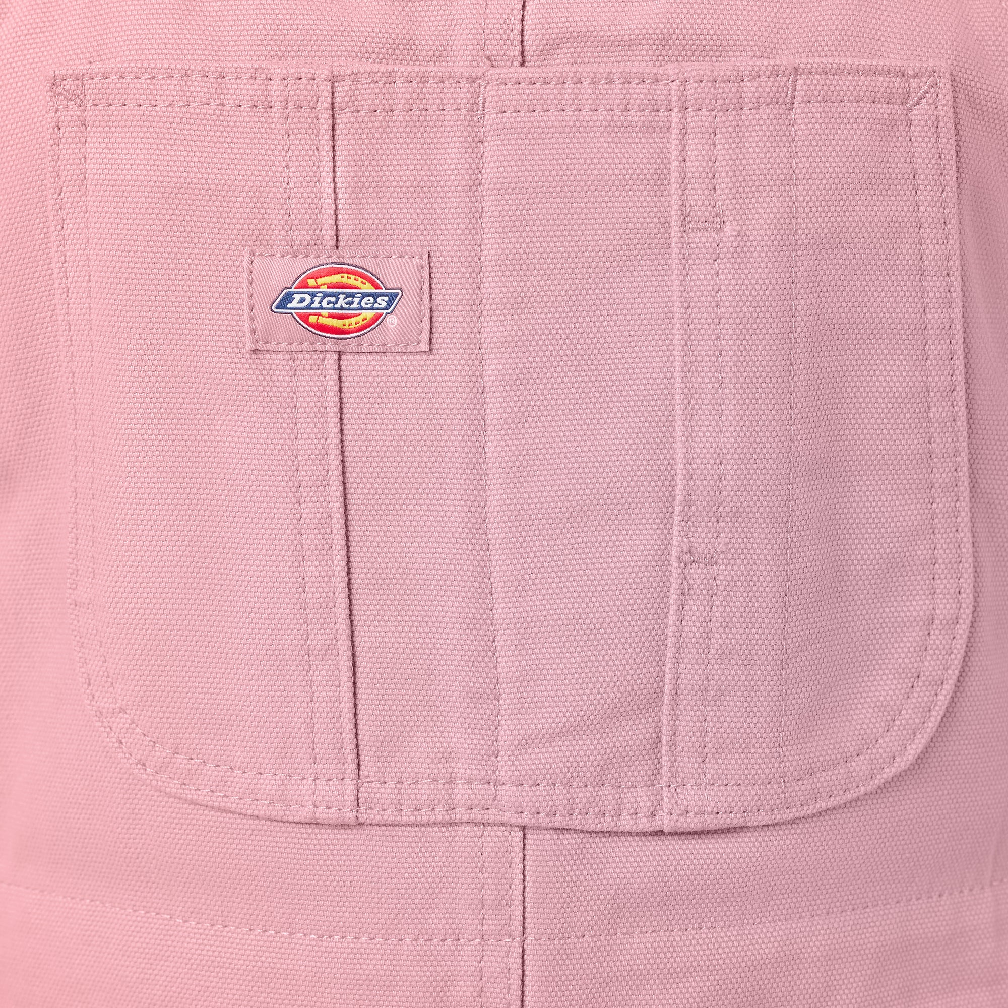 Dickies Women's Duck Canvas Bib Shortalls, 4"