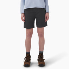 Dickies Women's Duck Carpenter Shorts, 7"
