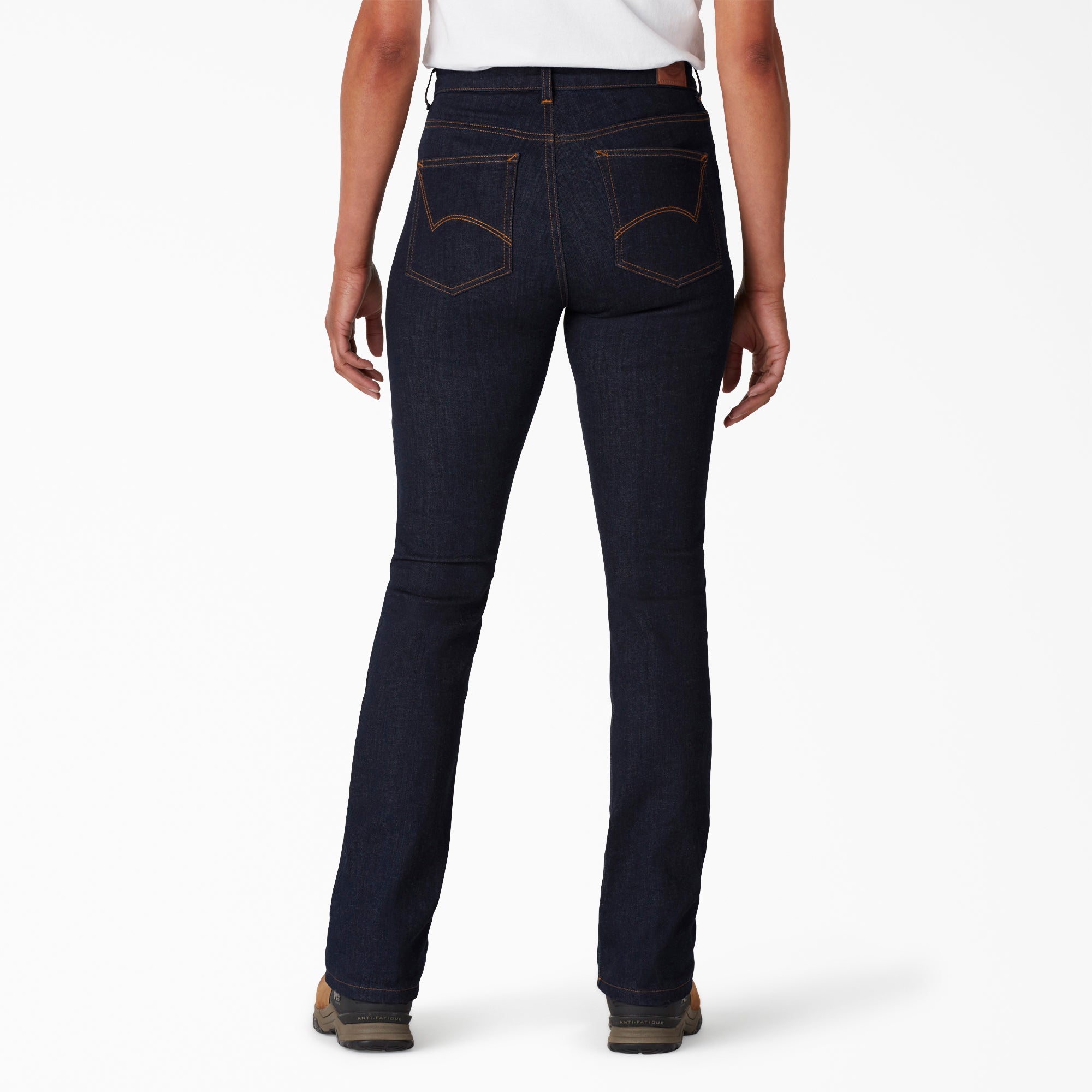 Dickies Women's Perfect Shape High Waist Bootcut Jeans