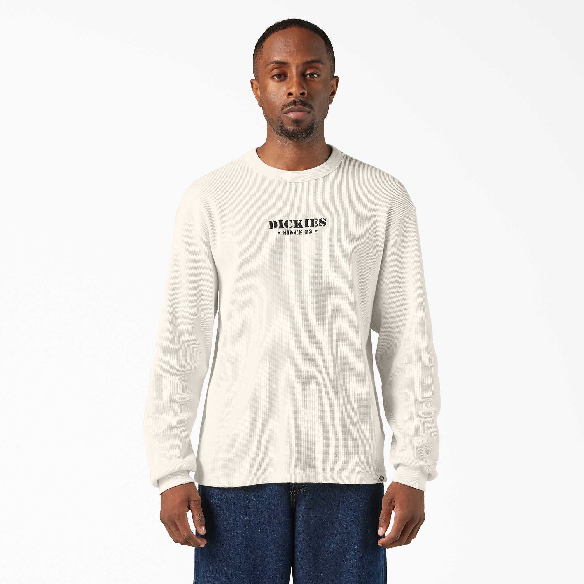 Dickies Long Sleeve Waffle Shirt