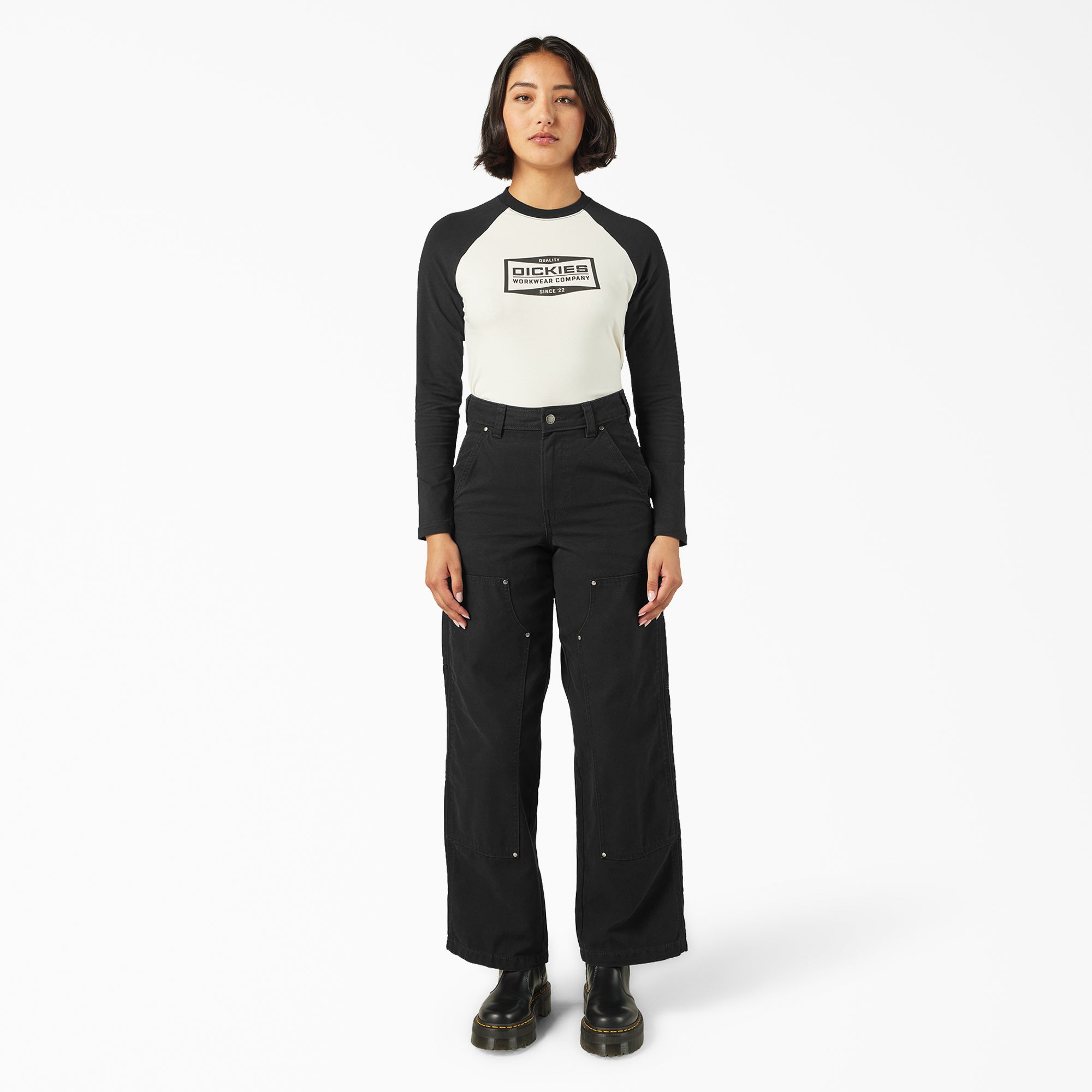 Dickies Women's Double Knee Canvas Pants