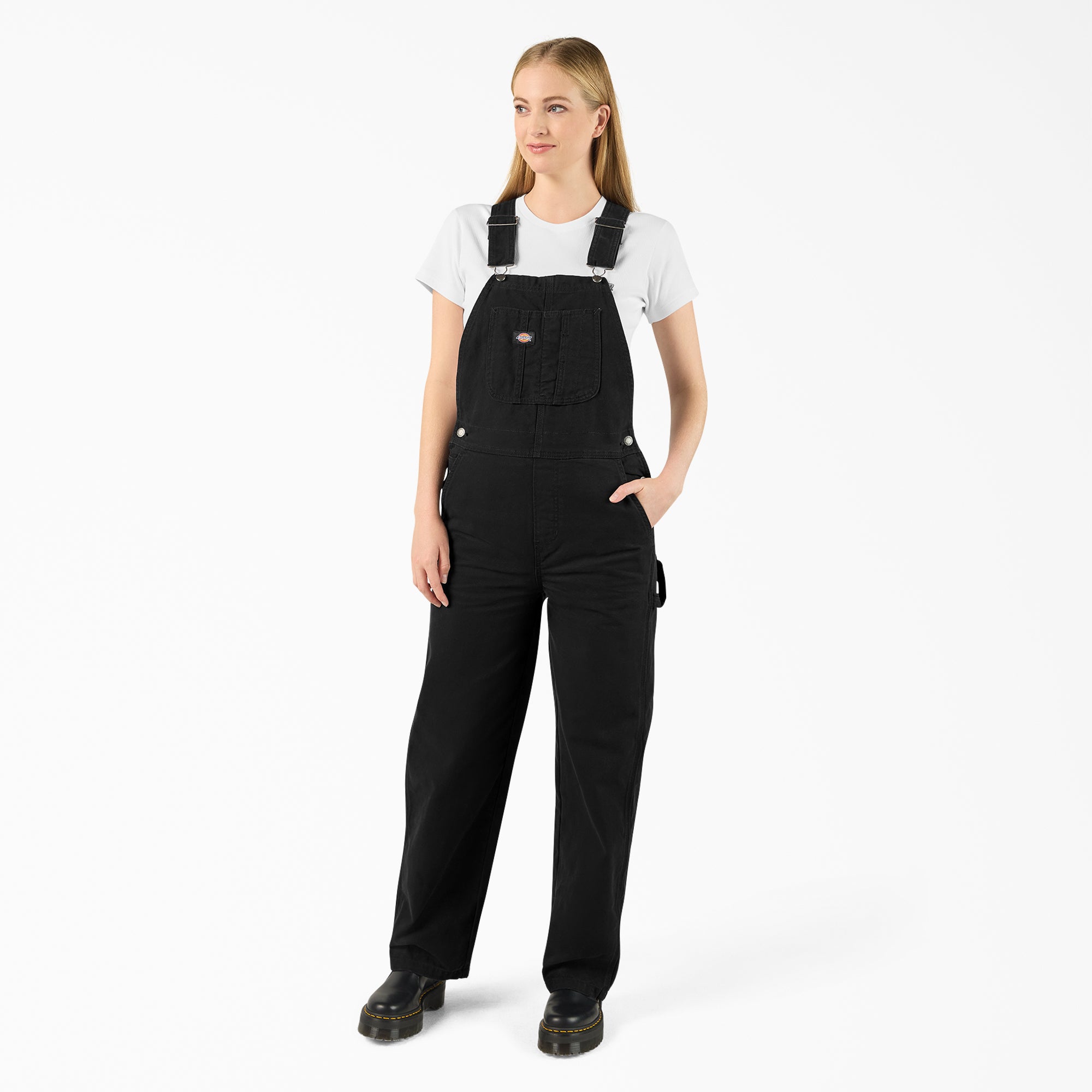 Dickies Women's Canvas Bib Overalls