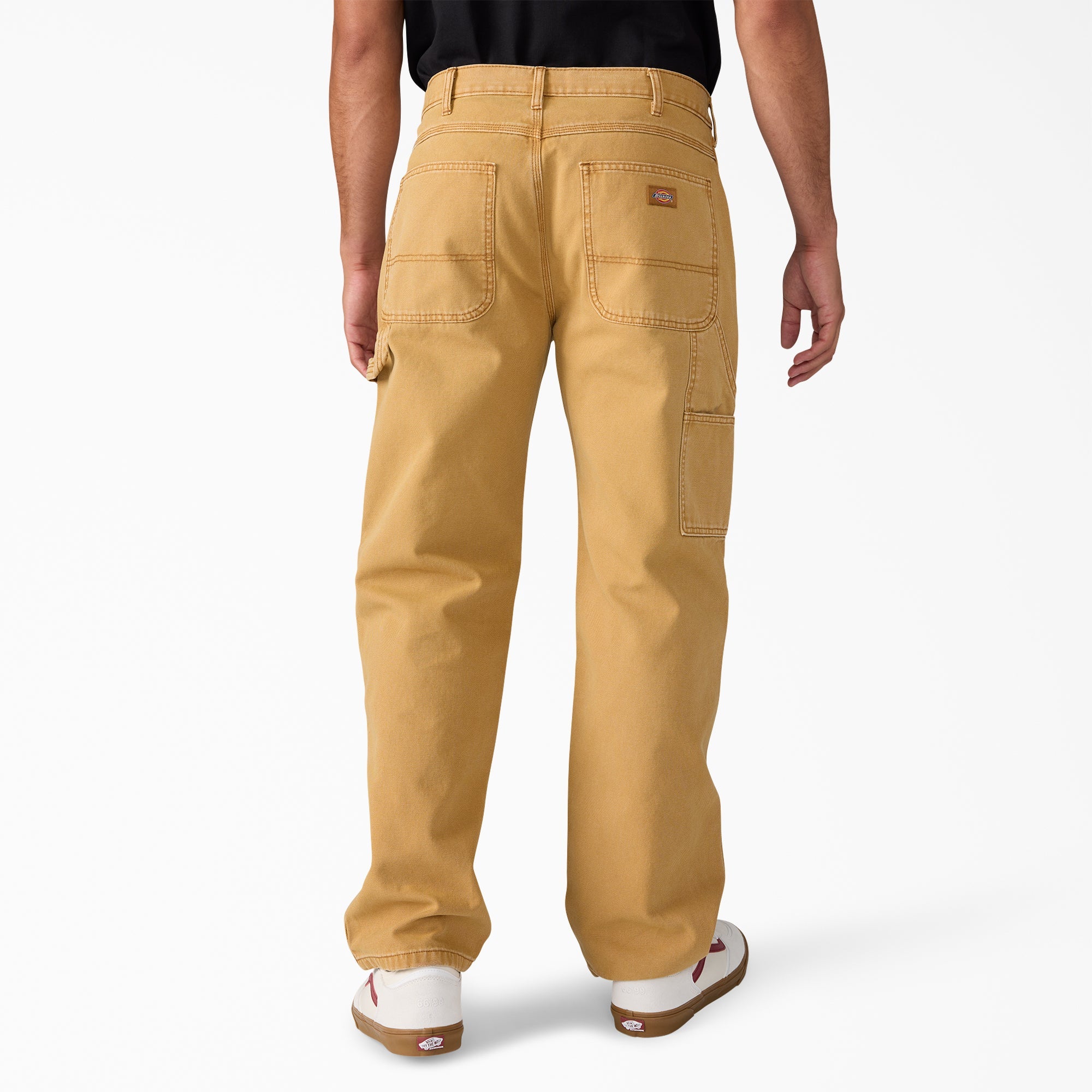 Dickies Worn In Duck Carpenter Pants