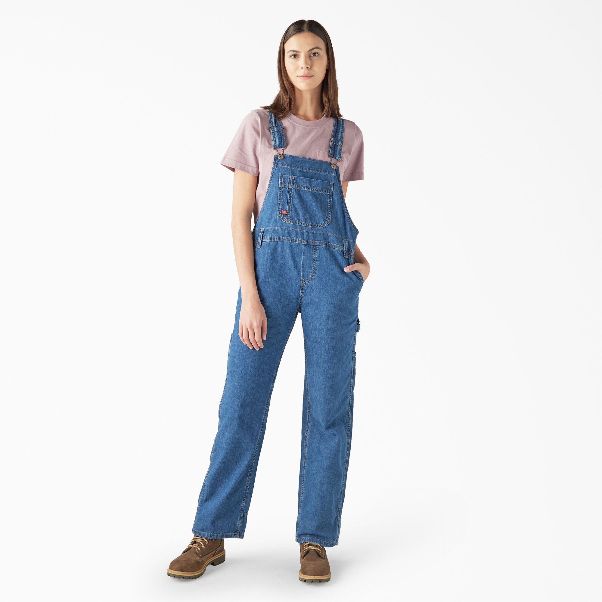 Dickies Women's Relaxed Fit Bib Overalls